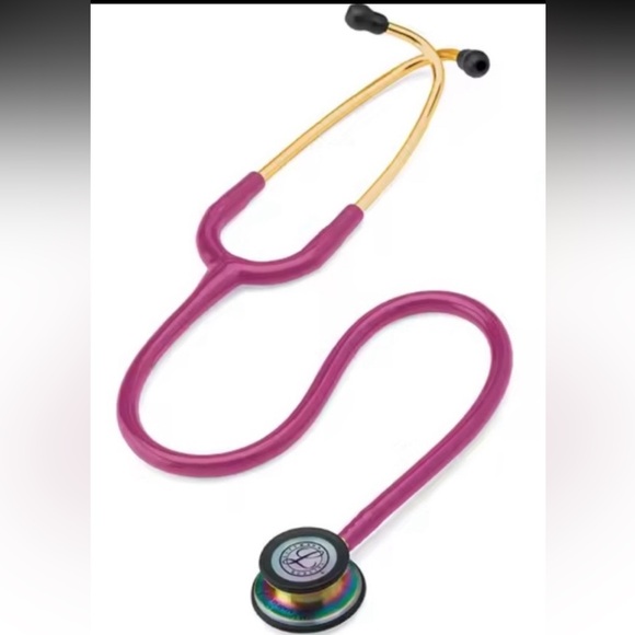 3M Littmann Classic II Monitoring Stethoscope Rainbow Finish Raspberry … - Picture 1 of 9
